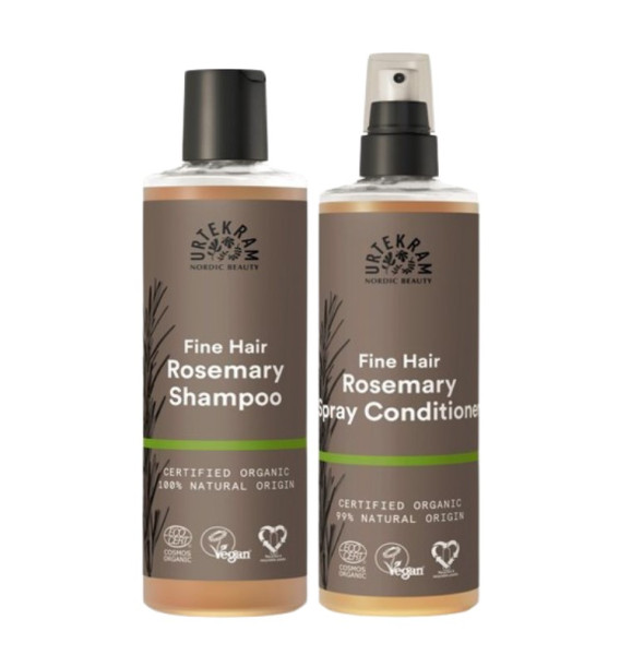 Urtekram Haar Shampoo und Conditioner Set, 2 x 250 ml