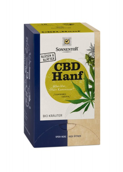 Sonnentor Hanf-CBD bio Doppelkammerbeutel