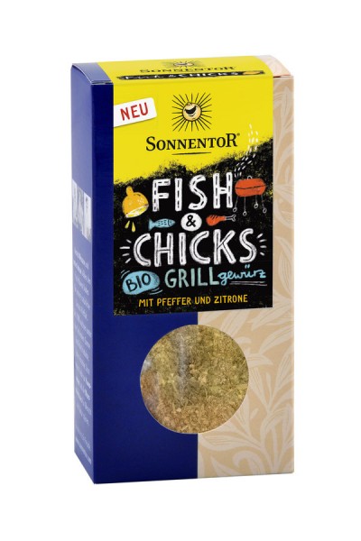 Sonnentor Fish & Chicks Grillgewürz bio Packung