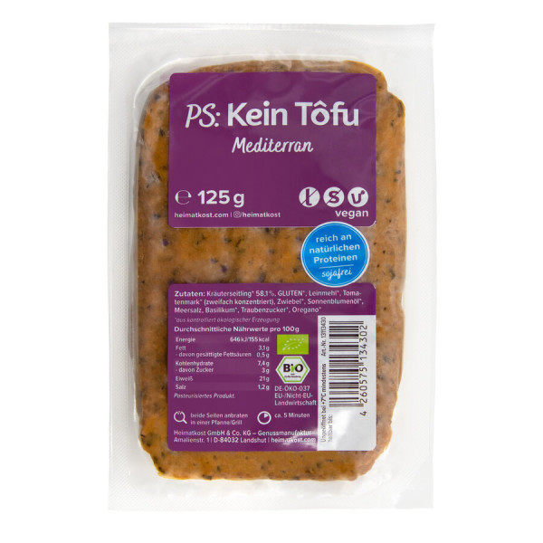 Heimatkost #Genussmanufaktur Bio PS: Kein Tofu - Mediterran
