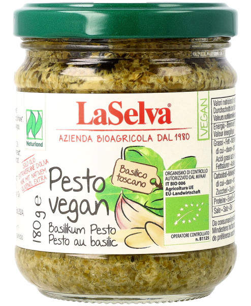 LaSelva Pesto vegan - Basilikum Würzpaste