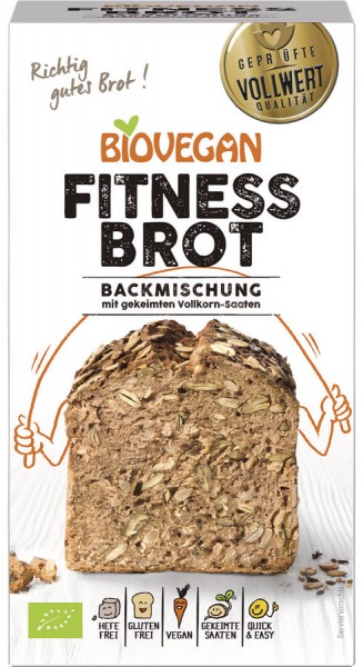 Biovegan Brotbackmischung Fitness, BIO