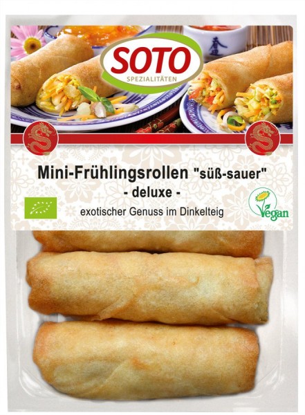 SOTO Mini-Frühlingsrollen "süß-sauer"