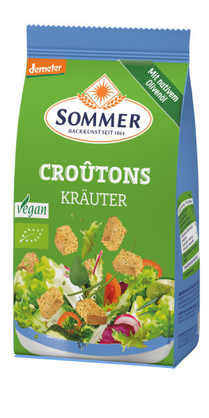 SOMMER Croutons Kräuter Geröstete Brotwürfel