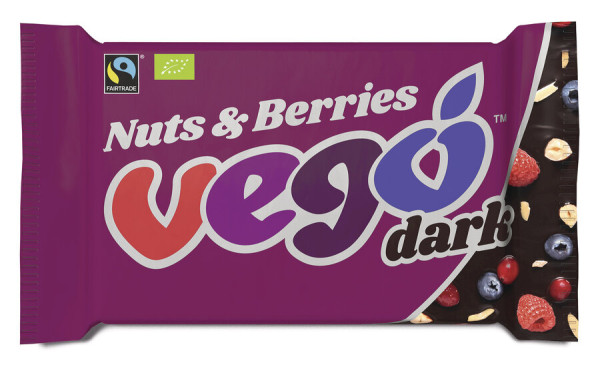 Vego Vego Dark Nuts & Berries, Bio/Fairtrade/Vegan