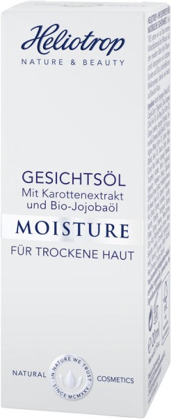 Heliotrop MOISTURE Gesichtsöl
