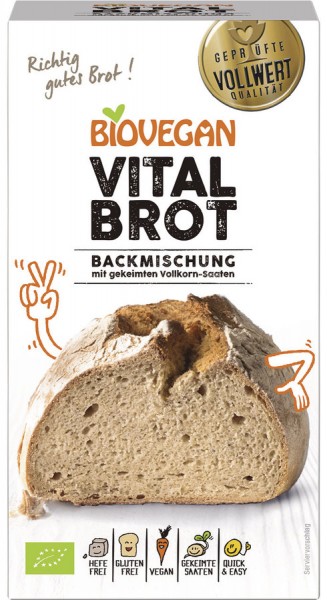 Biovegan Brotbackmischung Vital, BIO