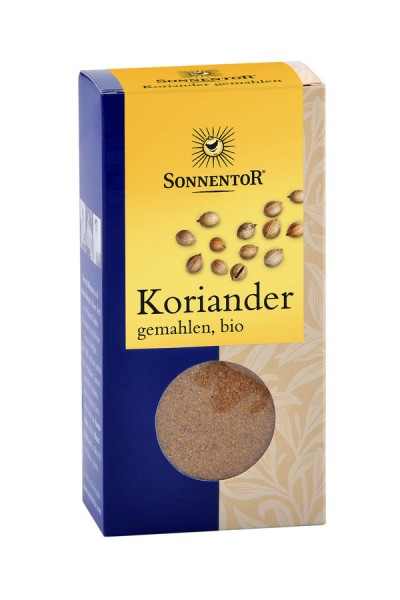 Sonnentor Koriander gemahlen bio Packung