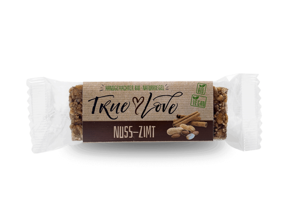 TRUE LOVE Müsliriegel NUSS-ZIMT, 35g