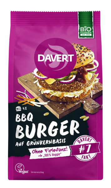 Davert BBQ Burger 160g