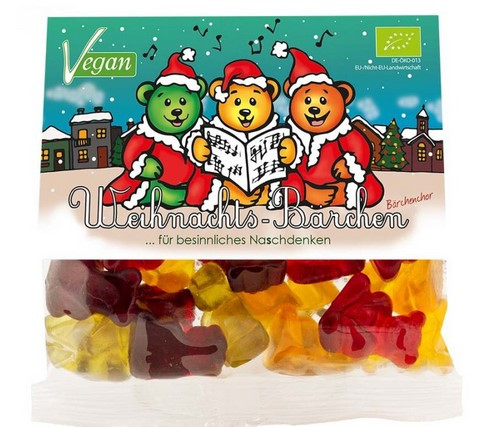 Mindsweets Weihnachtsbärchen Bären, 75 g