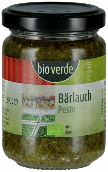 bio-verde Bärlauch-Pesto vegan 125 ml