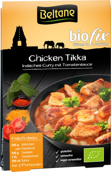 Beltane Beltane Biofix Chicken Tikka, vegan, glutenfrei, lactosefrei
