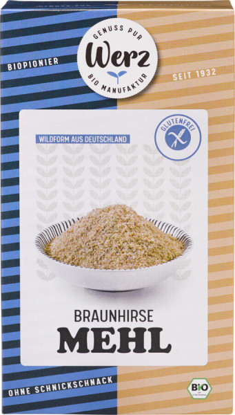 Naturkornmühle Werz Braunhirse Mehl, glutenfrei