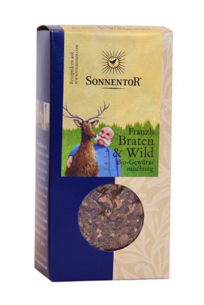 Sonnentor Franzls Braten- und Wildgewürz bio Packung