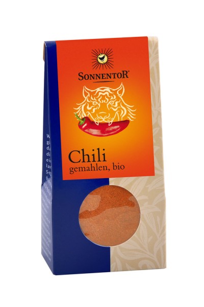 Sonnentor Chili gemahlen bio Packung