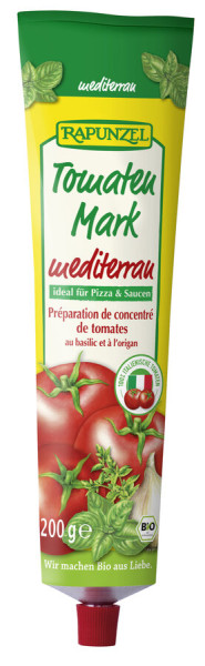 Rapunzel Tomatenmark Mediterran in der Tube
