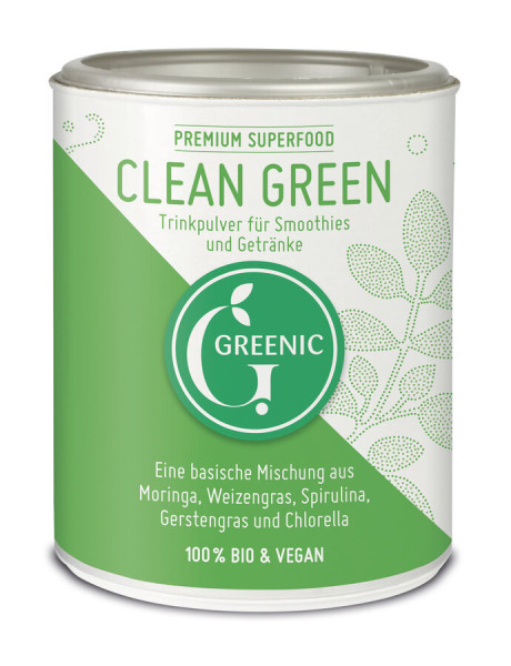 Greenic Clean Green Superfood Trinkpulver Mischung