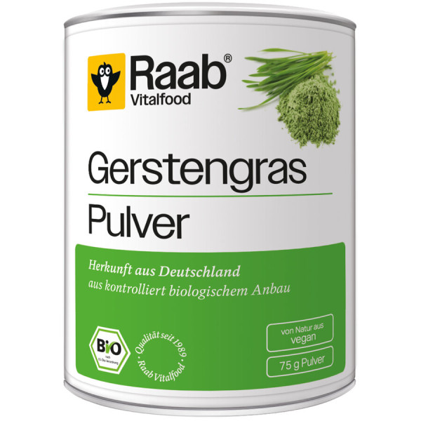 Raab Vitalfood BIO Gerstengras Pulver