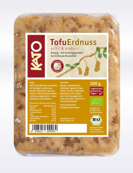 Kato Tofu Erdnuss, 200g
