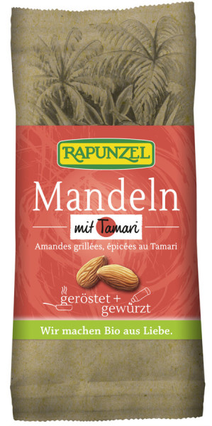 Rapunzel Mandeln geröstet, mit Tamari gewürzt