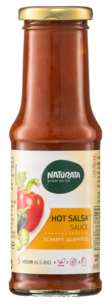 NATURATA Hot Salsa Sauce