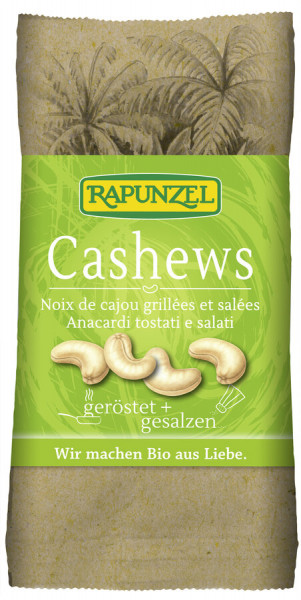 Rapunzel Cashewkerne geröstet, gesalzen