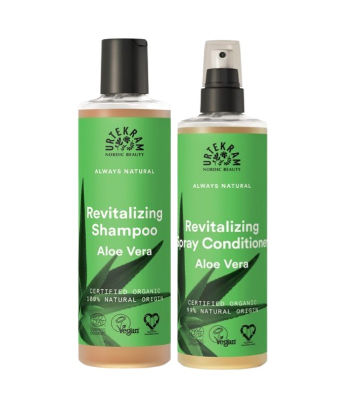 Urtekram Haar Shampoo und Conditioner Set, 2x 250 ml | BioVeganVersand