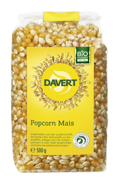 Davert Popcorn Mais 500g