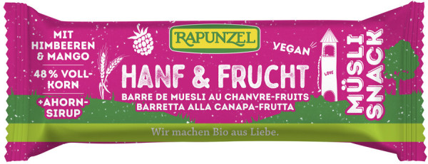 Rapunzel Müsli-Snack Hanf-Frucht