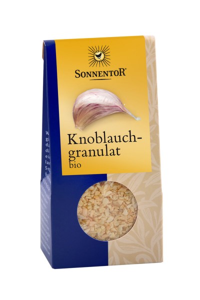 Sonnentor Knoblauch granuliert bio Packung