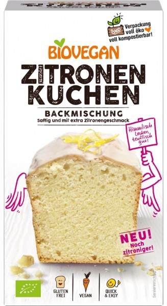 Biovegan Zitronenkuchen, 430g