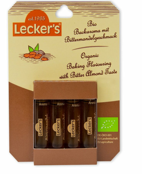 Lecker´s Bio Backaroma mit Bittermandelgeschmack