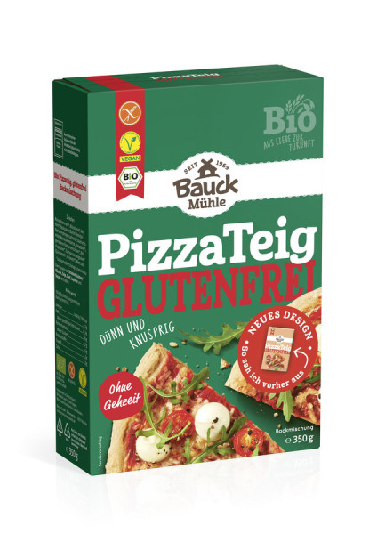 Bauck Mühle Pizzateig glutenfrei Bio