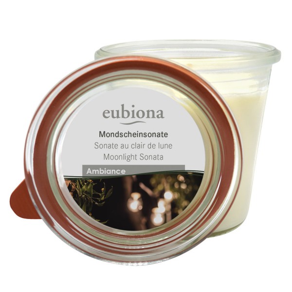 Eubiona Duftkerze im Glas "Mondscheinsonate"