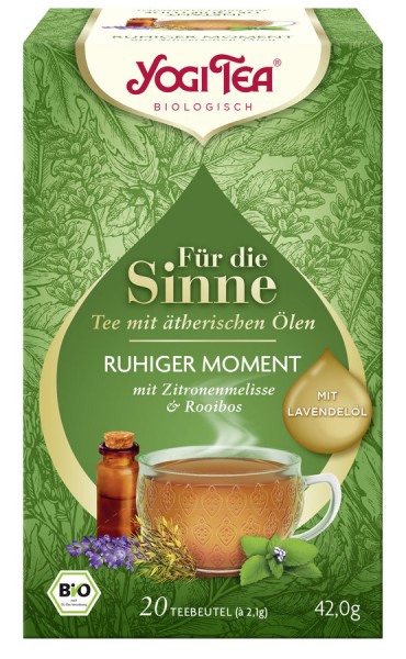 Yogi Tea® , Yogi Tea GmbH Yogi Tea® Für die Sinne Ruhiger Moment Bio