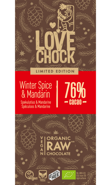 Lovechock Spekulatius-Mandarine, 70g