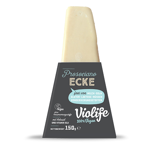 VIOLIFE Käse Ecke "PROSOCIANO", 150g