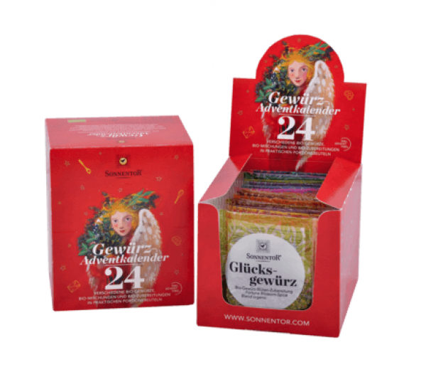 Sonnentor Adventkalender Gewürze