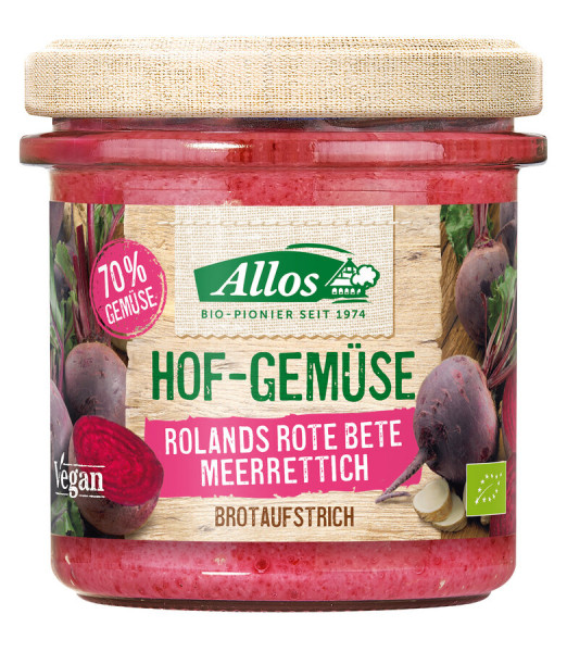 Allos Hof-Gemüse Rolands Rote Bete Meerrettich