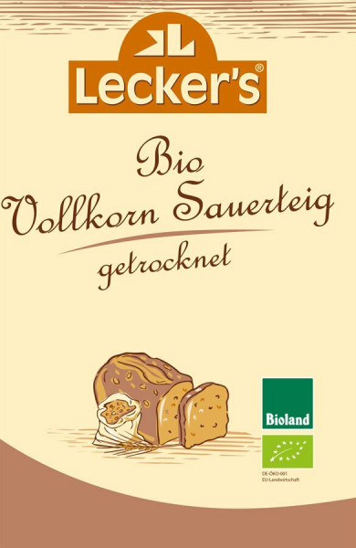 Lecker´s Bio Roggen Vollkorn Sauerteig, getrocknet