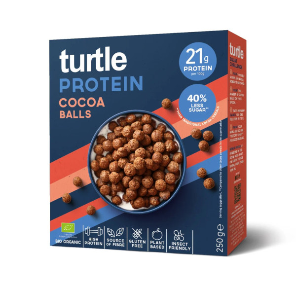Turtle vegane Protein Cacoa Balls, 250g