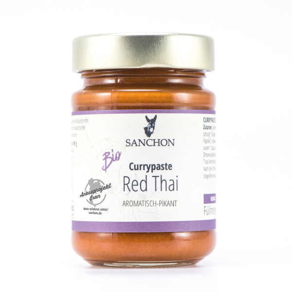 Sanchon WP Currypaste Red Thai, 190 g, SANCHON, bio