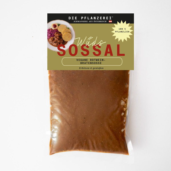 Deftige WILDSAUCE vegan fix & fertig im Beutel, 300g