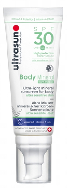 Ultrasun Body Mineral SPF30, 100ml