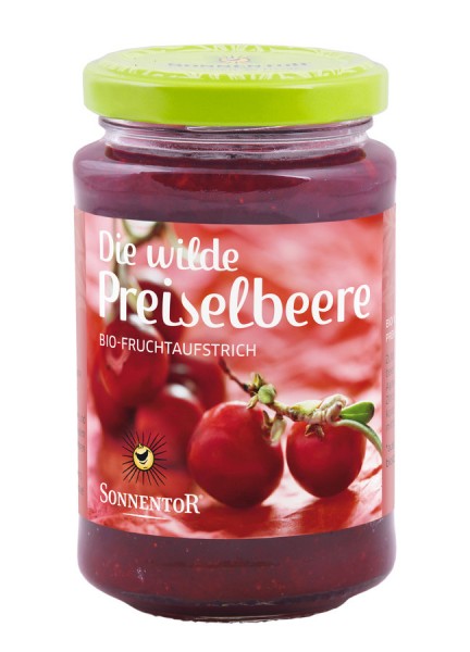 Sonnentor Die wilde Preiselbeere Fruchtaufstrich bio