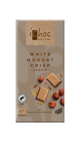 iChoc White Nougat Crisp