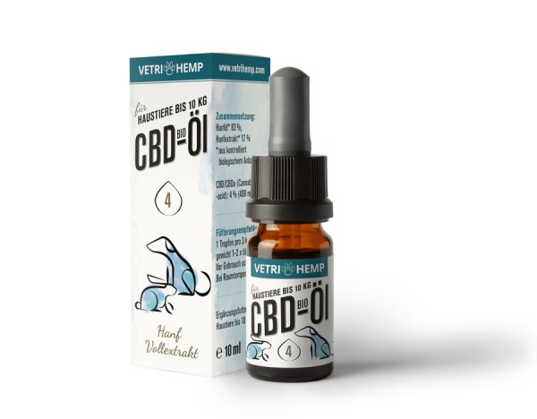VETRIHEMP CBD-Öl für Tiere, 10ml