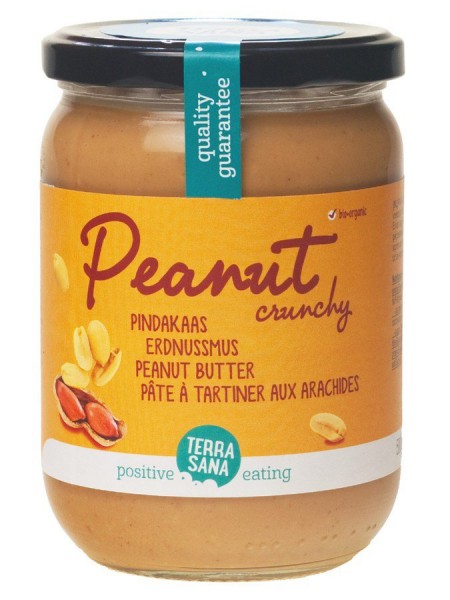 TerraSana Erdnussmus crunchy