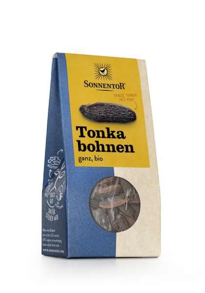 Sonnentor Tonkabohnen ganz bio Packung